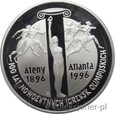 10 ZŁOTYCH 1995 - 100 LAT IGRZYSK OLIMPIJSKICH - MENNICZA