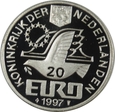 20 EURO 1997 - HOLANDIA - ŻAGLOWIEC - PŻ348