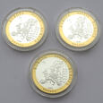 3 x Medal wspólna waluta euro - 3 x 20g AG 999 (2022_06_051)
