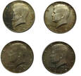 USA 4 x 1/2 dolara half dollar 1965 srebro (2022_03_087)