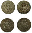 USA 4 x 1/2 dolara half dollar 1965 srebro (2022_03_087)