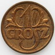 1 grosz, 1937, stan 2+, menniczy połysk, (2022_01_032_10)