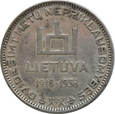 Litwa, 10 litów, 1938, stan 3, bardzo rzadka (2019_06_214)
