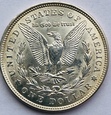 USA, 1 dolar 1921, Morgan certyfikat (2021_11_089c)