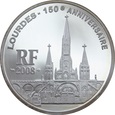 1,5 euro 2008 Jan Paweł II Lourdes, moneta w etui (2018_04_36)