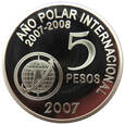 5 PESOS 2007 ROK POLARNY (2023_01_036_09)