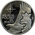 MEDAL Wejście Polski do NATO - AG 925 (2021_11_137A)