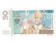 Oryginalny komplet (5 szt) wzorów banknotów kolekcjonerskich NBP