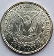 USA, 1 dolar 1921, Morgan certyfikat (2021_11_089e)