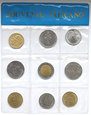 Zestaw 9 monet w etui, Watykan Jan Paweł II, 1982-1986