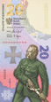 Banknot 2020, 20 zł Bitwa Warszawska 1920