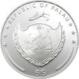 Palau  2007, 5 dolarów - żółta perła - 2500 szt (2021_04_059)