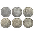 6 x 1 korona, roczniki 1893-1899, Austro-Węgry (2020_12_012)