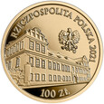 100 zł 2021 Pałac Biskupi w Krakowie 