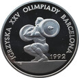 200000 zł 1991 Olimpiada Barcelona - ciężary