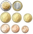 Komplet 8 monet obiegowych Luksemburg 2006 (2 euro okol)