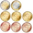 Komplet 8 monet obiegowych Estonia 2011