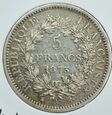 Francja, 5 franków 1873 Herkules