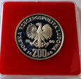 F45468 PRL 200 złotych 1980 LAKE PLACID próba