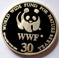 F55860 30 LAT WWF numizmat ANTYLOPA