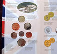 WIELKA BRYTANIA zestaw rocznikowy monet obiegowych 2009 BU 