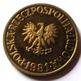 F49264 PRL 5 złotych 1981 prooflike