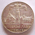 F58430 Medal srebrny JAN PAWEŁ II - 600 LAT MARII