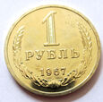 F56220 ROSJA 1 rubel 1967 UNC