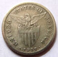 F56073 FILIPINY 20 centavos 1917