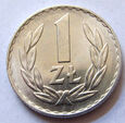 F56095 PRL 1 złoty 1974 UNC