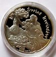 F8296 Numizmat srebrny ŚWIAT KWIATÓW Konwalia