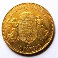 F25979 WĘGRY 10 koron 1906