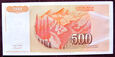 J2133 JUGOSŁAWIA 500 dinarów 1991 UNC