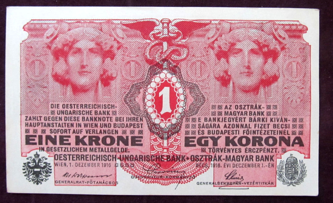 J152 AUSTRIA 1 korona 1916 