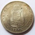 F33284 WĘGRY 1 forint 1878
