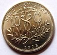 F27081 BOLIWIA 10 centavos 1935 UNC