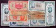 J1545 CHINY zestaw 10 banknotów 1930-1945