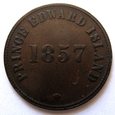 F19011 KANADA Wyspa Księcia Edwarda half penny token 1857