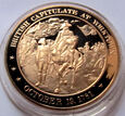 F39910 Medal brązowy FRANKLIN MINT Historia USA