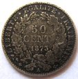 F31123 FRANCJA 50 centimes 1873 A