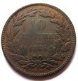 F27090 LUKSEMBURG 10 centimes 1865 A