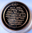 F48475 Medal brązowy FRANKLIN MINT Historia USA