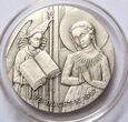 F56076 NIEMCY Medal srebrny BOŻE NARODZENIE 1987