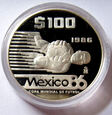 F55789 MEKSYK 100 pesos 1986 MUNDIAL