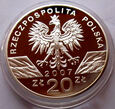 F58964 20 złotych 2007 FOKA SZARA