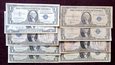 J1553 USA zestaw 9 banknotów 1928-1976