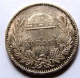 WĘGRY 1 korona 1893 UNC