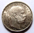 WĘGRY 1 korona 1893 UNC
