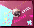ANGLIA 50 pensów 2011 LONDYN 2012: piłka nożna