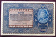 J1532 II RP 100 marek polskich 1919  I B serja S
